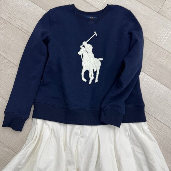 Kids Ralph Lauren Polo Dress Sz 16 - Picture 1 of 2